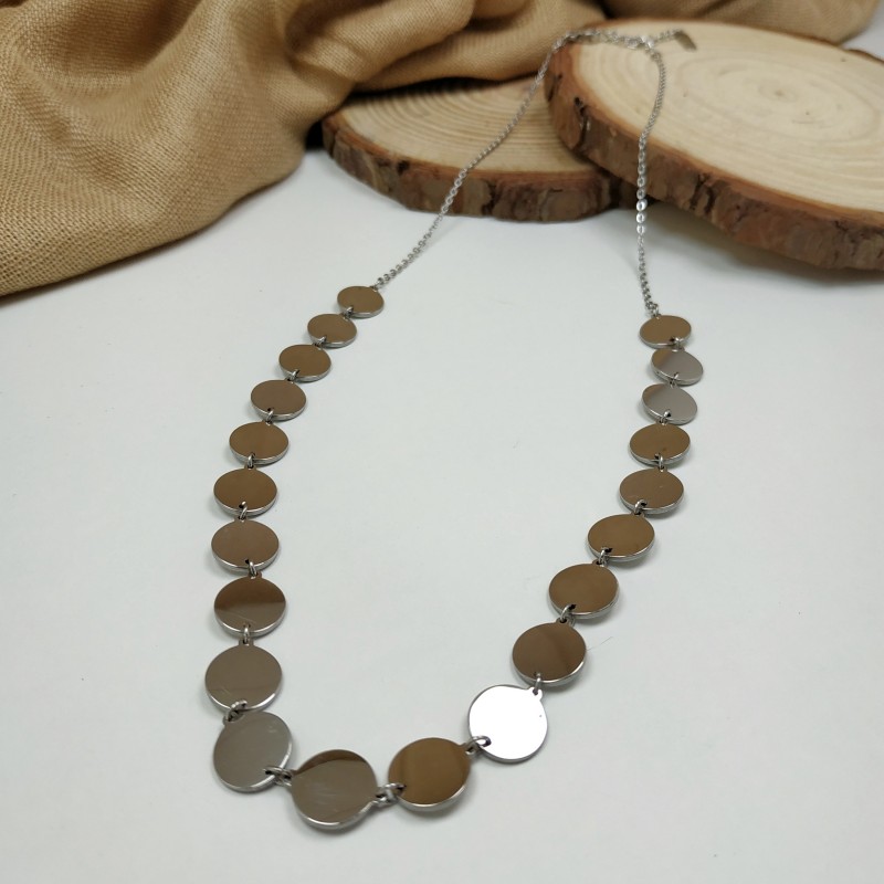 ΚΟΛΙΕ ΑΠΟ ΑΤΣΑΛΙ ΣΕ ΑΣΗΜΙ ΧΡΩΜΑ ΜΕ ΦΛΟΥΡΙΑ