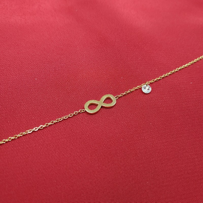 ΒΡΑΧΙΟΛΙ ΑΤΣΑΛΙ ΕΠΙΧΡΥΣΩΜΕΝΟ ΑΠΕΙΡΟ ΚΑΙ ΚΡΥΣΤΑΛΛΟ