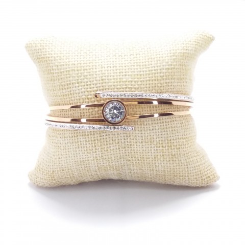 ΓΥΝΑΙΚΕΙΑ ΧΕΙΡΟΠΕΔΑ ΑΤΣΑΛΙ ΡΟΖ ΧΡΥΣΟ ΜΕ ΛΕΥΚΑ ΣΤΡΑΣ